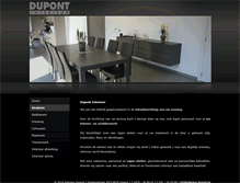 Tablet Screenshot of interieur-dupont.be